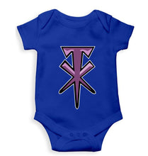 Load image into Gallery viewer, Undertaker WWE Kids Romper For Baby Boy/Girl-0-5 Months(18 Inches)-Royal Blue-Ektarfa.online
