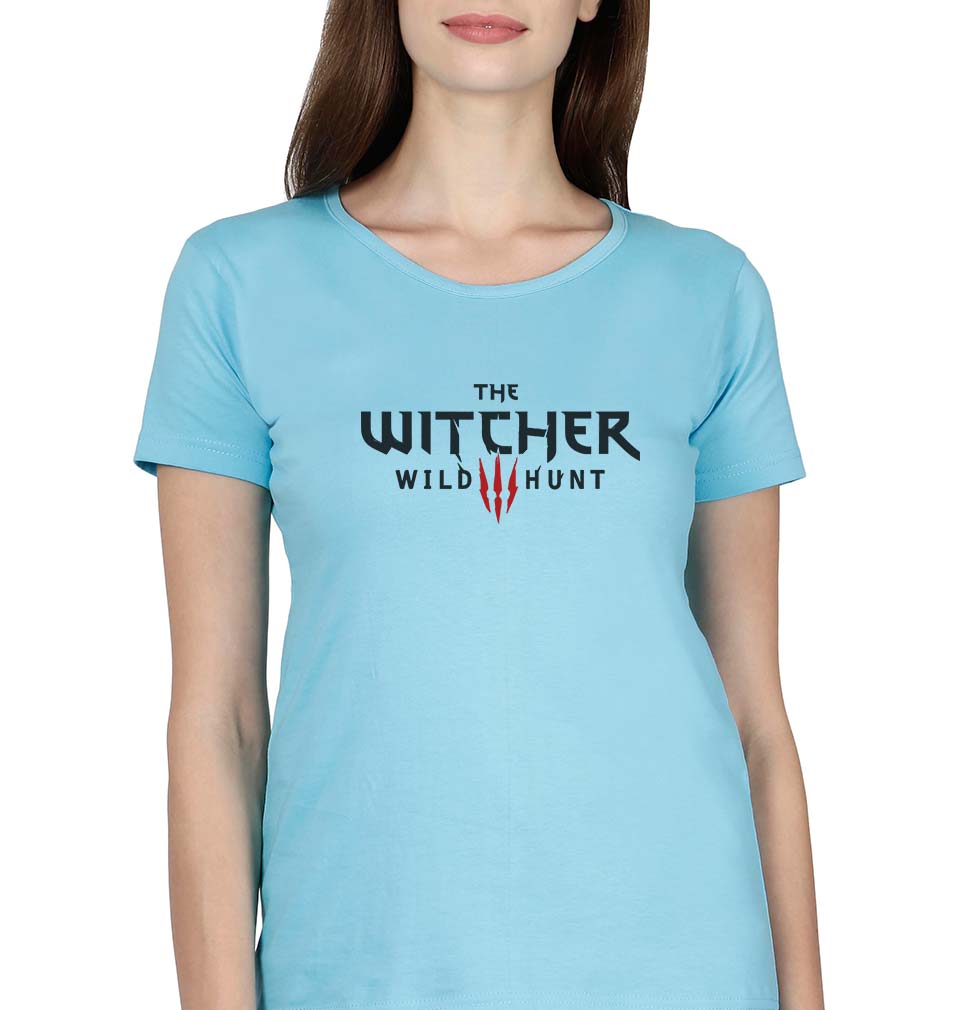 Witcher T-Shirt for Women-SkyBlue-Ektarfa.online