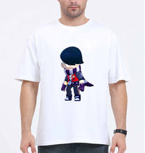 Load image into Gallery viewer, Edgar Brawl Starts Oversized T-Shirt for Men-White-Ektarfa.online
