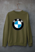 Load image into Gallery viewer, BMW Unisex Sweatshirt for Men/Women-S(40 Inches)-Olive Green-Ektarfa.online
