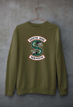 Load image into Gallery viewer, south side serpents riverdale Unisex Sweatshirt for Men/Women-Olive Green-Ektarfa.online

