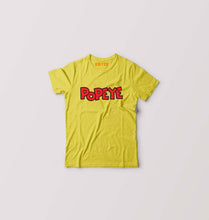 Load image into Gallery viewer, Popeye Kids T-Shirt for Boy/Girl-0-1 Year(20 Inches)-Yellow-Ektarfa.online
