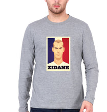 Load image into Gallery viewer, Zidane Full Sleeves T-Shirt for Men-Grey Melange-Ektarfa.online
