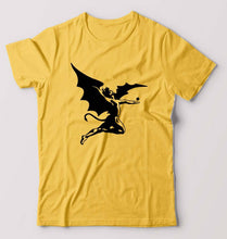 Load image into Gallery viewer, Black Sabbath T-Shirt for Men-S(38 Inches)-Golden Yellow-Ektarfa.online
