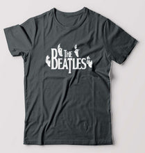 Load image into Gallery viewer, The Beatles T-Shirt for Men-S(38 Inches)-Steel grey-Ektarfa.online
