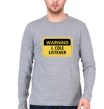 Load image into Gallery viewer, J. Cole Full Sleeves T-Shirt for Men-GREY-Ektarfa.online
