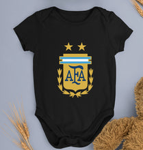Load image into Gallery viewer, Argentina Football Kids Romper For Baby Boy/Girl-0-5 Months(18 Inches)-Black-Ektarfa.online
