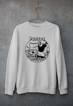 Load image into Gallery viewer, Popeye Unisex Sweatshirt for Men/Women-S(40 Inches)-Grey Melange-Ektarfa.online
