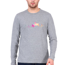 Load image into Gallery viewer, Piano Full Sleeves T-Shirt for Men-Grey Melange-Ektarfa.online
