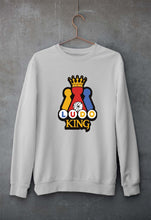 Load image into Gallery viewer, Ludo King Unisex Sweatshirt for Men/Women-S(40 Inches)-Grey Melange-Ektarfa.online
