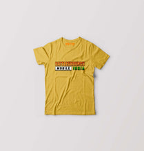 Load image into Gallery viewer, Battlegrounds Mobile India (BGMI) Kids T-Shirt for Boy/Girl-Golden Yellow-Ektarfa.online
