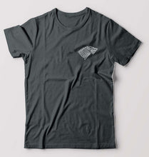 Load image into Gallery viewer, GOT Game Of Thrones Stark Logo T-Shirt for Men-Steel grey-Ektarfa.online
