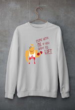 Load image into Gallery viewer, Gym Unisex Sweatshirt for Men/Women-Grey Melange-Ektarfa.online
