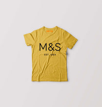 Load image into Gallery viewer, M&amp;S Kids T-Shirt for Boy/Girl-0-1 Year(20 Inches)-Golden Yellow-Ektarfa.online
