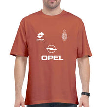 Load image into Gallery viewer, A.C. Milan Football Oversized T-Shirt for Men-Coral-Ektarfa.online
