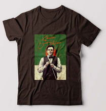Load image into Gallery viewer, Ronnie O&#39;Sullivan Snooker T-Shirt for Men-Coffee Brown-Ektarfa.online
