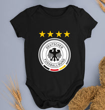Load image into Gallery viewer, Germany Football Kids Romper For Baby Boy/Girl-0-5 Months(18 Inches)-Black-Ektarfa.online
