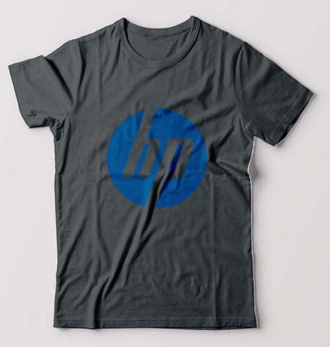 Hewlett-Packard(HP) T-Shirt for Men-Steel grey-Ektarfa.online