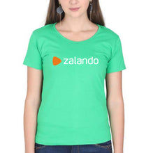 Load image into Gallery viewer, Zalando T-Shirt for Women-XS(32 Inches)-flag green-Ektarfa.online
