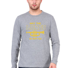 Load image into Gallery viewer, Trumpet Full Sleeves T-Shirt for Men-Grey Melange-Ektarfa.online
