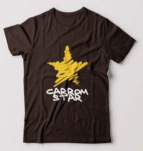 Load image into Gallery viewer, Carrom Star T-Shirt for Men-Coffee Brown-Ektarfa.online
