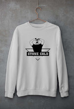 Load image into Gallery viewer, Stone Cold Steve Austin (WWE) Unisex Sweatshirt for Men/Women-Grey Melange-Ektarfa.online
