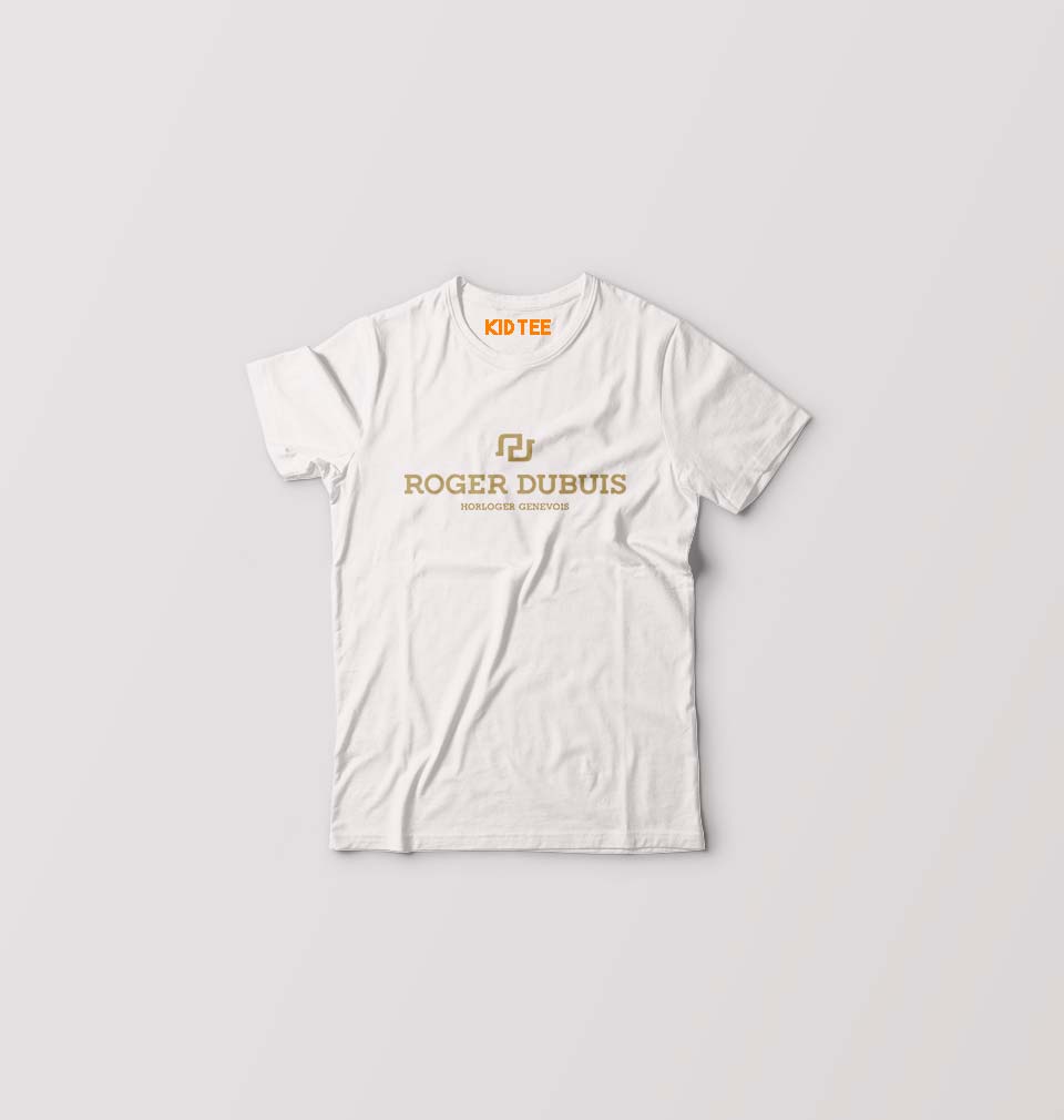 Roger Dubuis Kids T-Shirt for Boy/Girl-White-Ektarfa.online