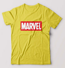 Load image into Gallery viewer, Marvel T-Shirt for Men-S(38 Inches)-Yellow-Ektarfa.online
