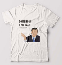 Load image into Gallery viewer, Michael Scott T-Shirt for Men-White-Ektarfa.online
