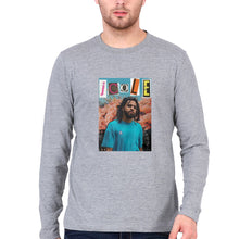 Load image into Gallery viewer, J. Cole Full Sleeves T-Shirt for Men-S(38 Inches)-GREY-Ektarfa.online
