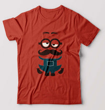Load image into Gallery viewer, Minion T-Shirt for Men-Brick Red-Ektarfa.online
