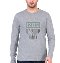 Load image into Gallery viewer, Nine Inch Nails Full Sleeves T-Shirt for Men-Grey-Ektarfa.online
