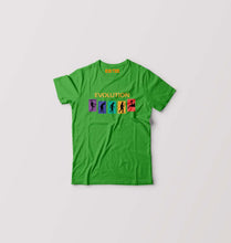 Load image into Gallery viewer, Evolution Football Kids T-Shirt for Boy/Girl-0-1 Year(20 Inches)-Flag Green-Ektarfa.online
