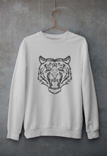 Load image into Gallery viewer, Tiger Unisex Sweatshirt for Men/Women-Grey Melange-Ektarfa.online
