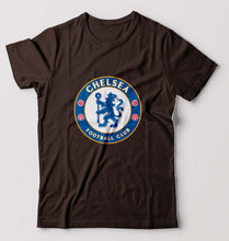 Load image into Gallery viewer, Chelsea T-Shirt for Men-S(38 Inches)-Coffee Brown-Ektarfa.online
