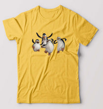 Load image into Gallery viewer, Penguins of Madagascar T-Shirt for Men-Golden Yellow-Ektarfa.online
