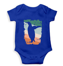 Load image into Gallery viewer, Penguin Kids Romper For Baby Boy/Girl-0-5 Months(18 Inches)-Royal blue-Ektarfa.online
