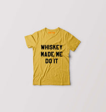 Load image into Gallery viewer, Whiskey Kids T-Shirt for Boy/Girl-Golden Yellow-Ektarfa.online
