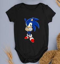 Load image into Gallery viewer, Sonic Kids Romper For Baby Boy/Girl-Black-Ektarfa.online
