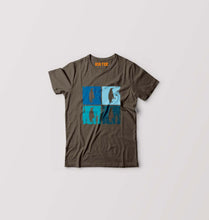 Load image into Gallery viewer, Penguins Kids T-Shirt for Boy/Girl-Olive Green-Ektarfa.online
