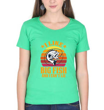 Load image into Gallery viewer, Fishing T-Shirt for Women-flag green-Ektarfa.online
