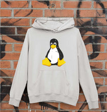 Load image into Gallery viewer, Linux Unisex Hoodie for Men/Women-Grey Melange-Ektarfa.online
