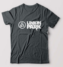 Load image into Gallery viewer, Linkin Park T-Shirt for Men-S(38 Inches)-Steel grey-Ektarfa.online
