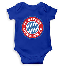 Load image into Gallery viewer, Bayern Munich Kids Romper For Baby Boy/Girl-0-5 Months(18 Inches)-Royal Blue-Ektarfa.online
