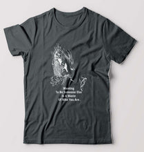 Load image into Gallery viewer, Kurt Cobain T-Shirt for Men-S(38 Inches)-Steel grey-Ektarfa.online
