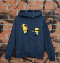 Load image into Gallery viewer, Minion Fight Unisex Hoodie for Men/Women-S(40 Inches)-Navy Blue-Ektarfa.online
