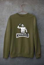 Load image into Gallery viewer, Khabib Nurmagomedov Unisex Sweatshirt for Men/Women-S(40 Inches)-Olive Green-Ektarfa.online
