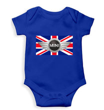 Load image into Gallery viewer, Mini Cooper Kids Romper For Baby Boy/Girl-0-5 Months(18 Inches)-Royal Blue-Ektarfa.online
