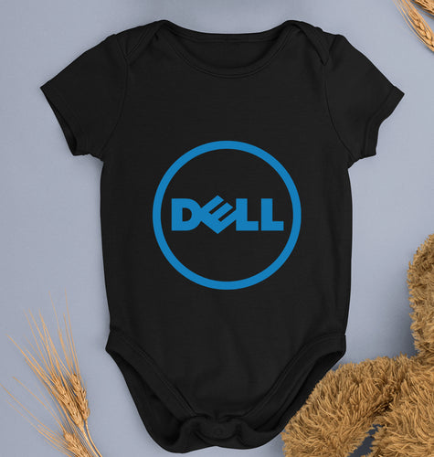 Dell Kids Romper For Baby Boy/Girl-Black-Ektarfa.online
