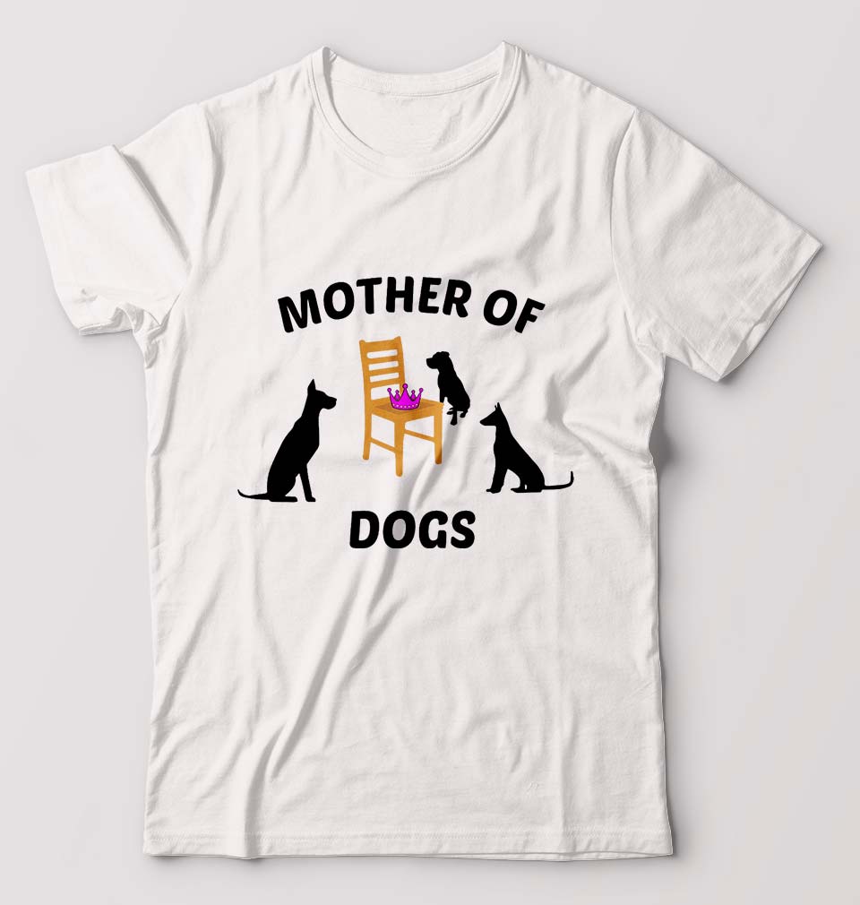 Mother of Dog T-Shirt for Men-White-Ektarfa.online